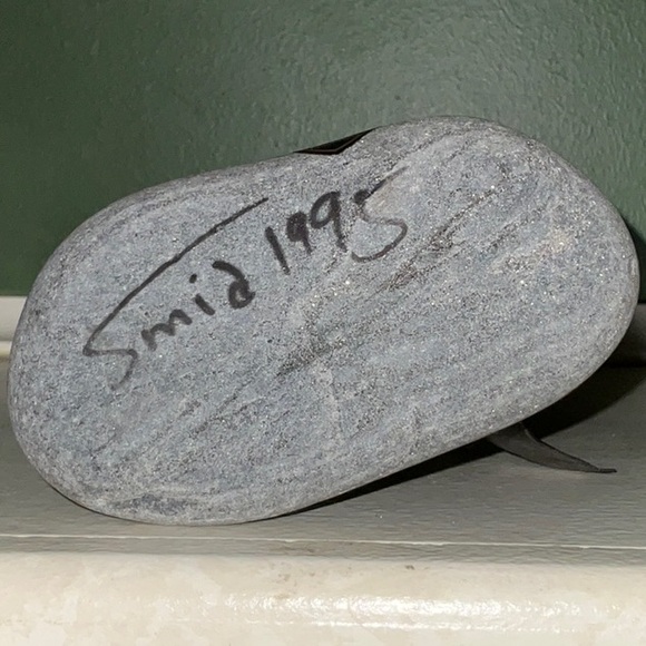 Lofoten HG Norway Smid 1995 Handmade Metal and Stone Bird Sculpture Norwegian - Picture 13 of 16